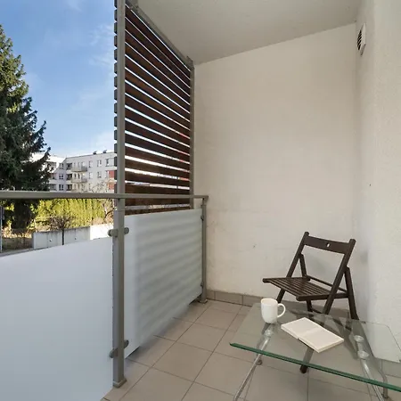 Apartment Black And Brown With Free Parking And Furnished Balcony In By Renters Wroclaw