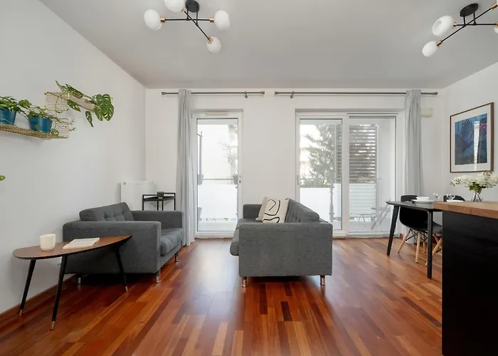 Black And Brown With Free Parking And Furnished Balcony In By Renters 아파트 브로츠와프